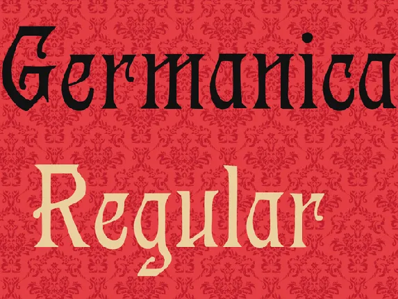 Germanica font