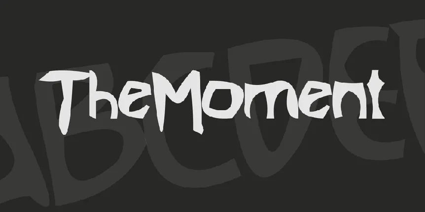 TheMoment font