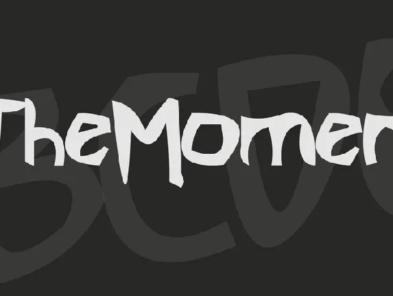 TheMoment font