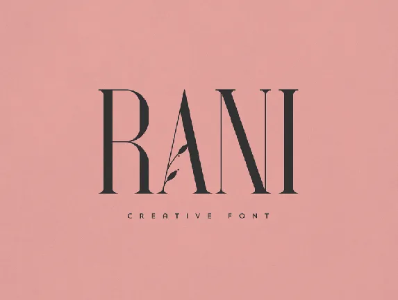 Rani font