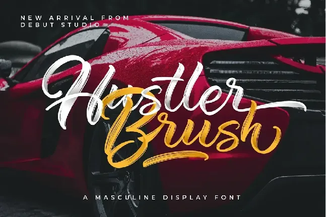 Hustler font