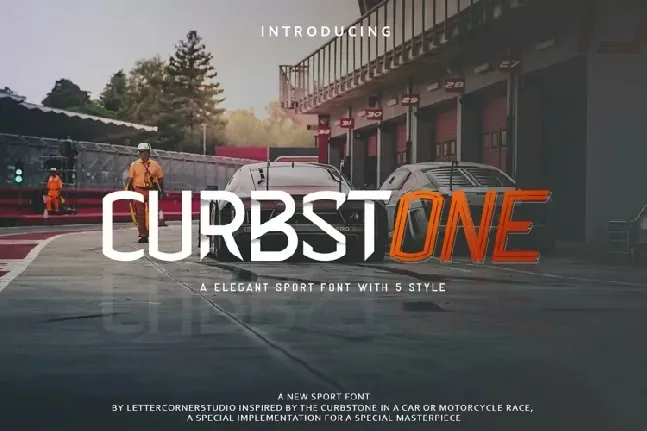 Curbstone font