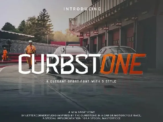 Curbstone font