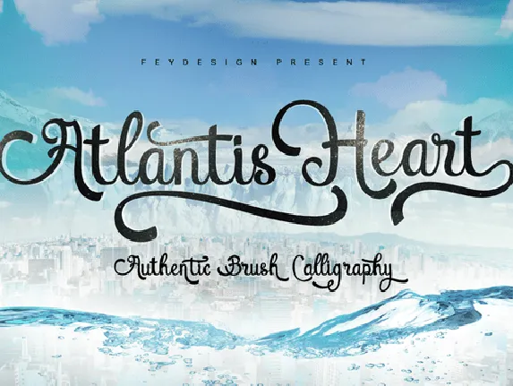 Atlantis Heart font