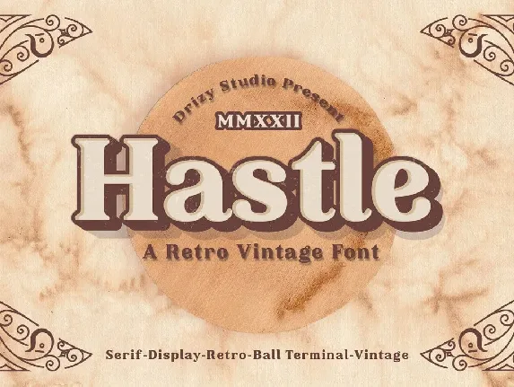 Hastle font