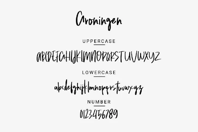 Groningen Demo font