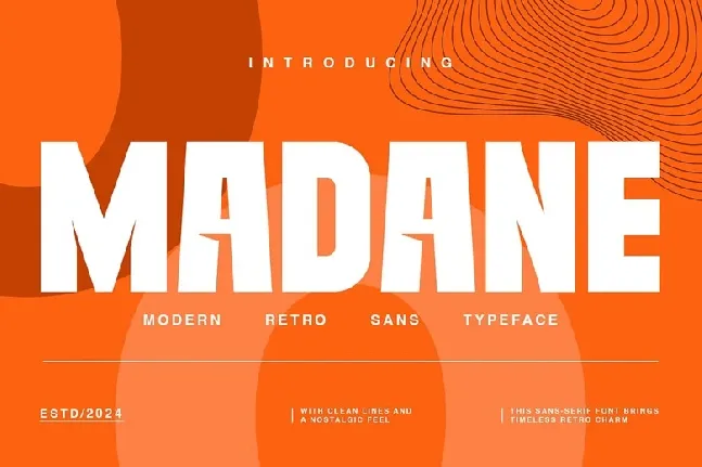 Madane font