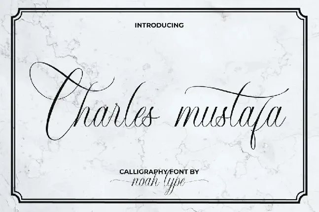 Charles Mustafa font