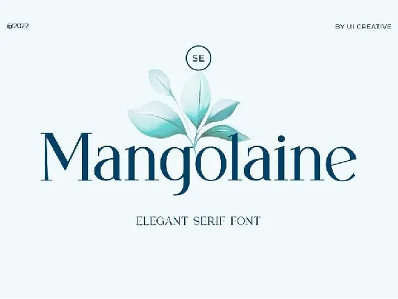 Mangolaine font