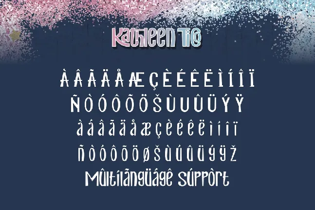 Kathleen Tico Demo font