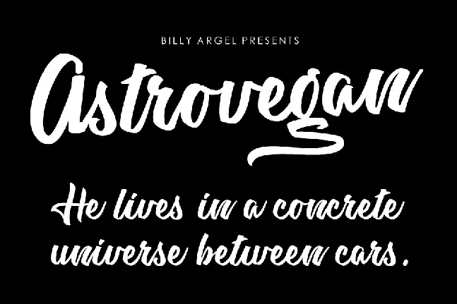 Astrovegan Personal Use font