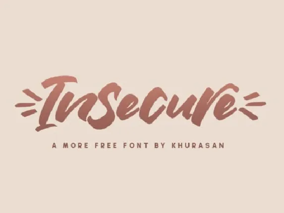 Insecure font