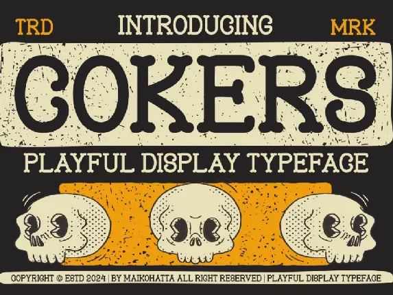 COKERS font