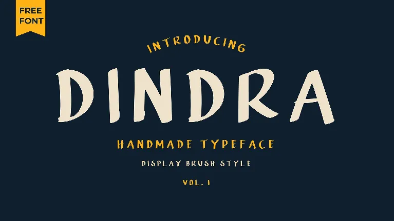 Dindra Typeface font