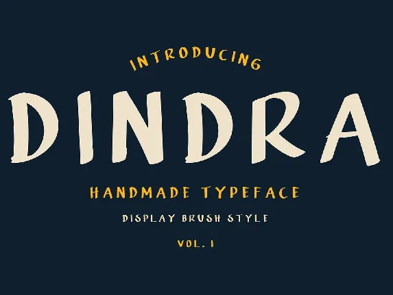 Dindra Typeface font