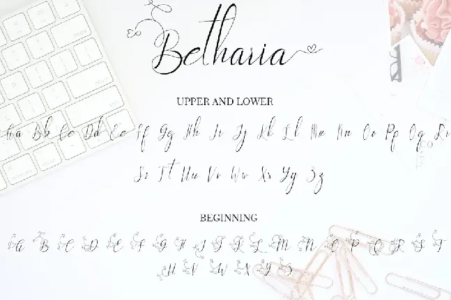 Betharia font