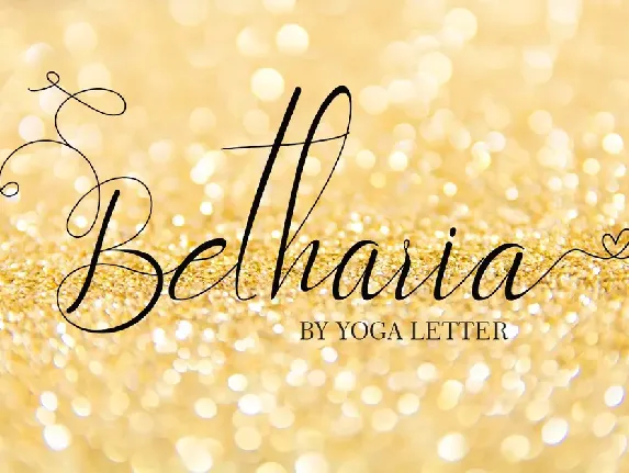 Betharia font