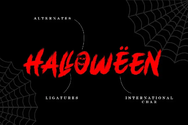 HALLOWEENN font