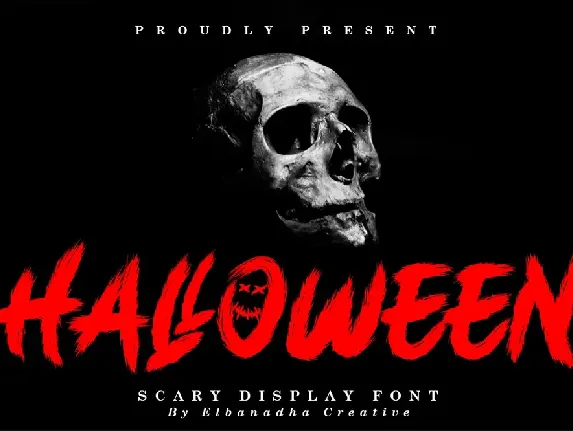 HALLOWEENN font