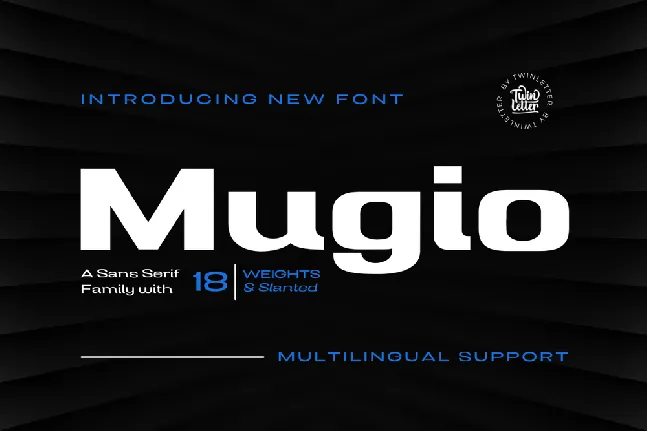 Mugio font