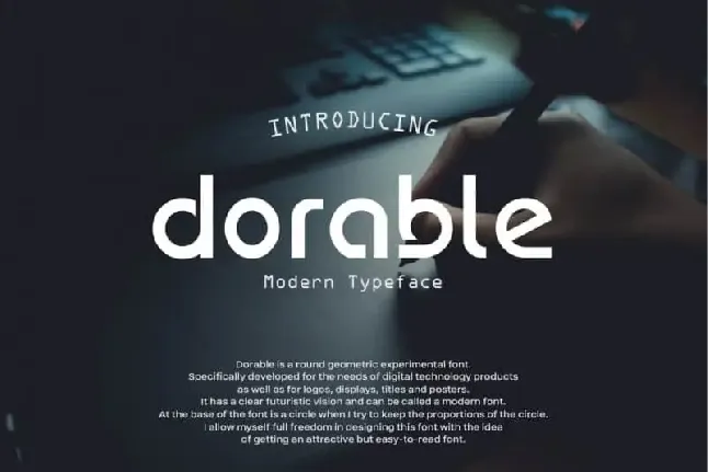 Dorable Display Typeface font