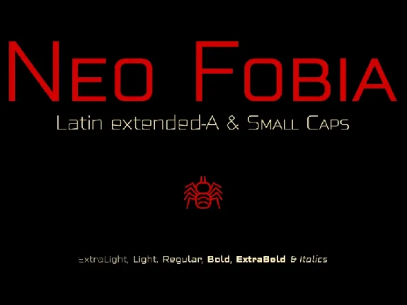 Neo Fobia Typefaces font