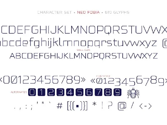 Neo Fobia Typefaces font