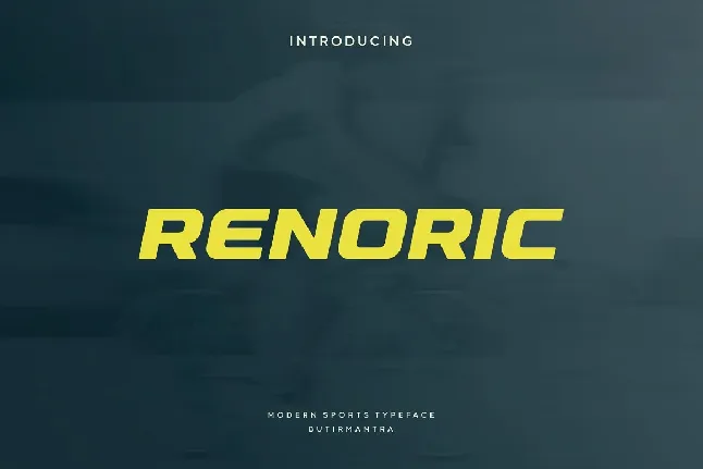 Renoric font