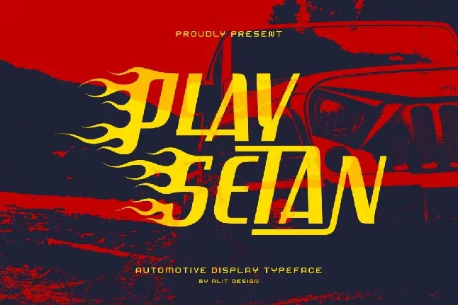 Play setan font