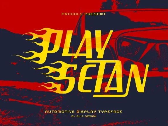 Play setan font