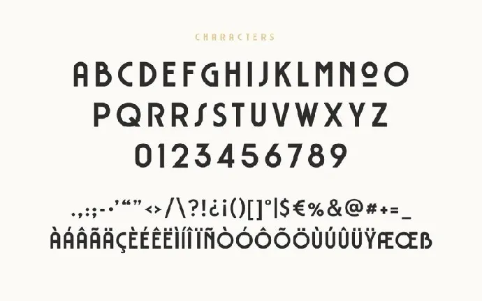 Rousseau Deco font