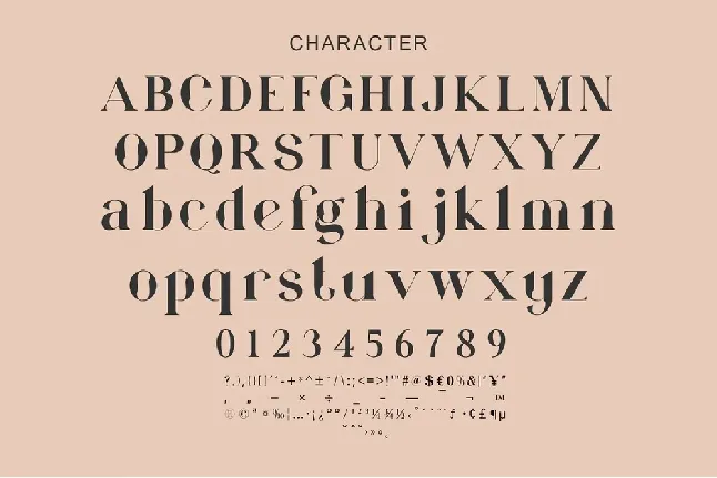 Famous Ligature font