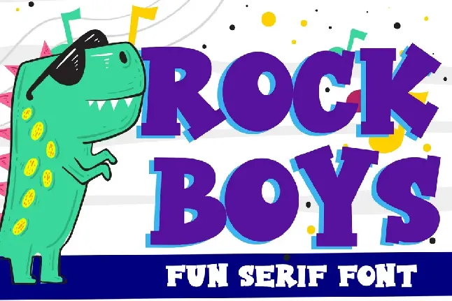 Rock Boys font