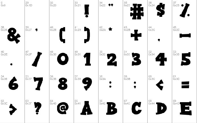 Rock Boys font