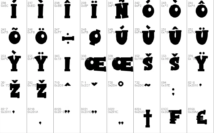 Rock Boys font