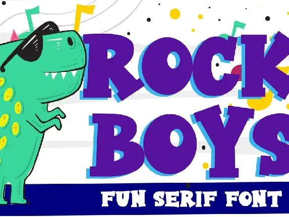 Rock Boys font