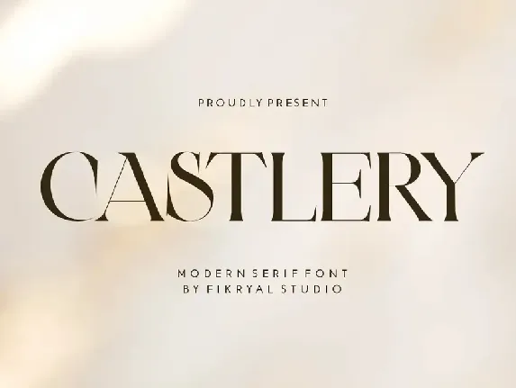 Castlery font