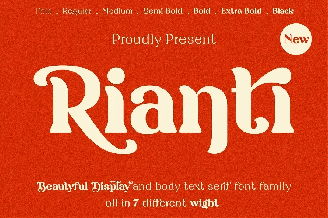 Rianti font