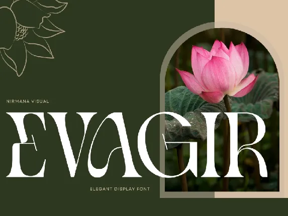 Evagir Demo Font