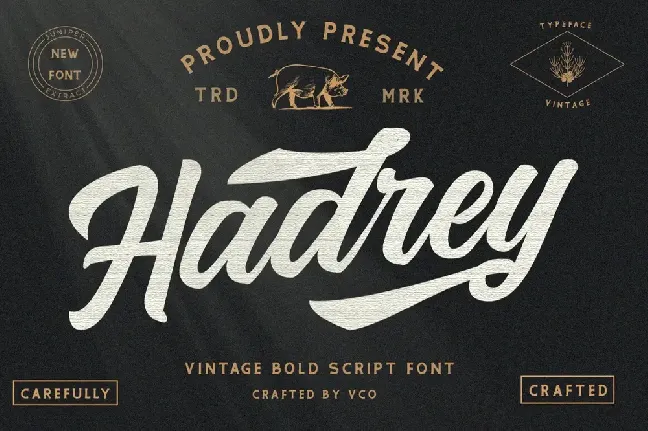 Hadrey font