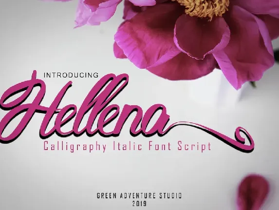 Hellena font