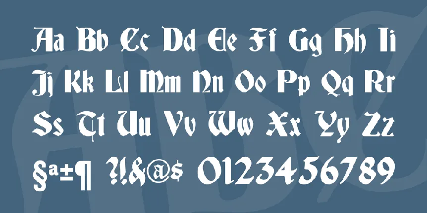 Germania font