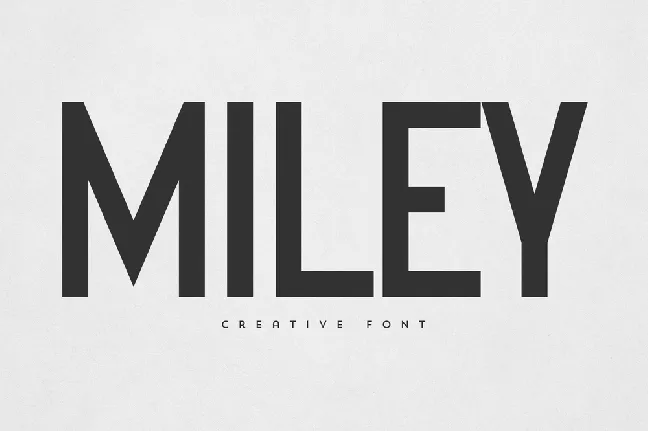 Miley font