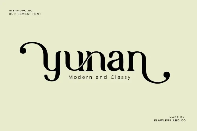 Yunan font