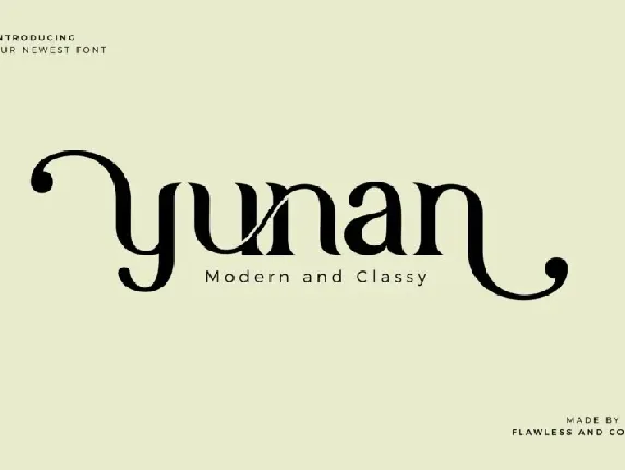 Yunan font