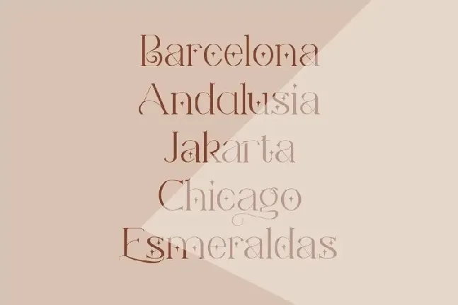 Arameza font