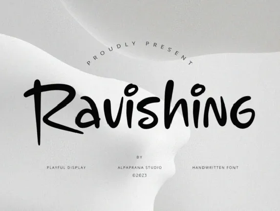 Ravishing font