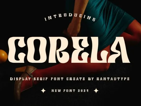 Corela font