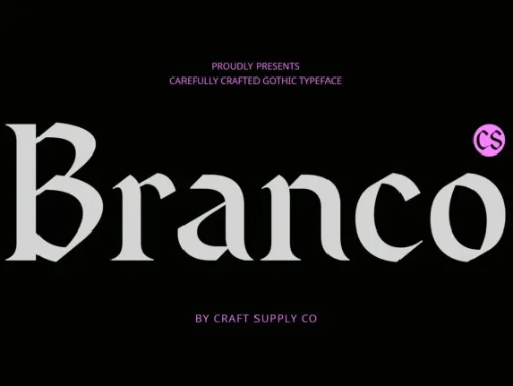 CS Branco font