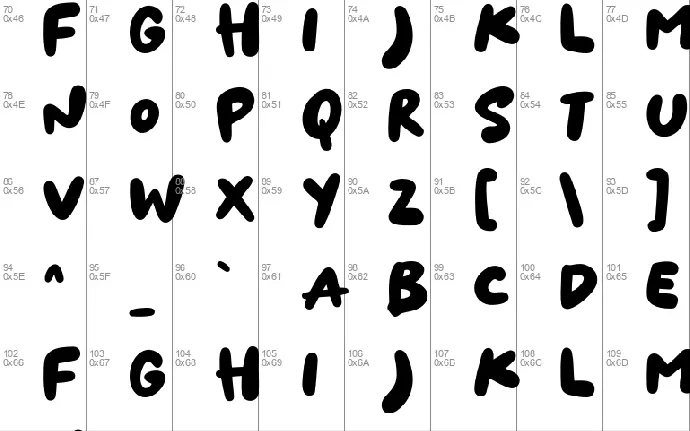 Sawer font